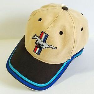 Ford Mustang Hat Vtg Mustang Baseball Cap